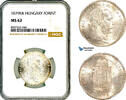 Hungary 1 Forint 1879 NGC MS62 139,00 EUR  + 25,00 EUR frais d'envoi