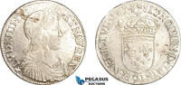 France 1/2 Ecu 1654 AU-UNC 189,00 EUR  + 25,00 EUR frais d'envoi