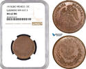 Mexico 10 Centavos Revolutionary, Guerrero, Pop 1/0, Finest graded by the NGC -