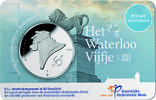 Herdenkingsmunten in coincard Waterloo Vijfje 2015 Coincard BU -