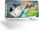 Herdenkingsmunten in coincard Wadden Vijfje 2016 Coincard BU -