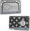 Historische munten in coincard 1/2 gulden Historische coincard zilveren eerste 1/2 gulden Wilhelmina 1909 COINCARD # 1 -