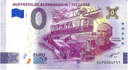 Duitsland 0 Euro 0 Euro biljet Duitsland 2026 - Wuppertaler Schwebebahn | 125 Jahre GOLD LABEL -