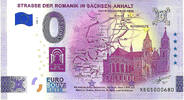 Duitsland 0 Euro 0 Euro biljet Duitsland 2026 - Strasse der Romantik in Sachsen-Anhalt -