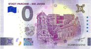 Duitsland 0 Euro 0 Euro biljet Duitsland 2026 - Stadt Parchim - 800 Jahre GOLD LABEL -