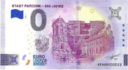 Duitsland 0 Euro 0 Euro biljet Duitsland 2026 - Stadt Parchim - 800 Jahre -