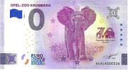 Duitsland 0 Euro 0 Euro biljet Duitsland 2026 - Opel-Zoo Kronberg -