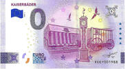 Duitsland 0 Euro 0 Euro biljet Duitsland 2026 - Kaiserbäder -
