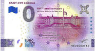 Frankrijk 0 Euro 0 Euro biljet Frankrijk 2026 - Saint-Cyr L'École -