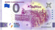 Frankrijk 0 Euro 0 Euro biljet Frankrijk 2026 - Musée D'Arromanches -