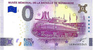 Frankrijk 0 Euro 0 Euro biljet Frankrijk 2026 - Musée Mémorial de la Batalle de Normandie GOLD LABEL -