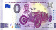 Frankrijk 0 Euro 0 Euro biljet Frankrijk 2026 - Collection Automobiles de S.A.S. Le Prince de Monaco -