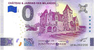Frankrijk 0 Euro 0 Euro biljet Frankrijk 2026 - Château & Jardins des Milandes -