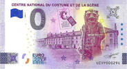 Frankrijk 0 Euro 0 Euro biljet Frankrijk 2026 - Centre National du Costume et de la Scène -