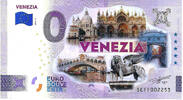 Itali&euml; 0 Euro 0 Euro biljet Itali&euml; 2026 - Venezia KLEUR  14,95 EUR  + 14,50 EUR frais d'envoi