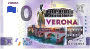 Itali&euml; 0 Euro 0 Euro biljet Itali&euml; 2026 - Verona KLEUR  14,95 EUR  + 14,50 EUR frais d'envoi
