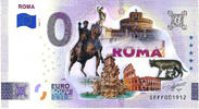 Italië 0 Euro 0 Euro biljet Italië 2026 - Roma KLEUR -