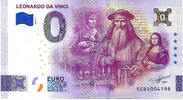 Italië 0 Euro 0 Euro biljet Italië 2026 - Leonardo da Vinci GOLD LABEL -