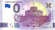 Italië 0 Euro 0 Euro biljet Italië 2026 - Castel Sant'Angelo GOLD LABEL -
