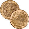 Summer Sale 2026 - Augustus Specials 2 1/2 Cent 2 1/2 Cent 1884 FDC -