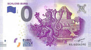 Duitsland 0 Euro 0 Euro biljet Duitsland 2017 - Schloss Burg V  8,95 EUR  + 14,50 EUR frais d'envoi