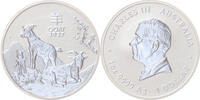 Australia Australië Lunar 3 Geit 2027 1 ounce silver -