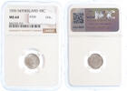  10 cent 1935 Netherlands Koningin Wilhelmina 10 cent 1935 MS64 MS64 110,00 EUR  + 14,50 EUR frais d'envoi