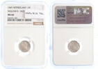  10 cent Netherlands Koning Willem II 10 cent 1849a W.II MS66 MS66 750,00 EUR  + 14,50 EUR frais d'envoi