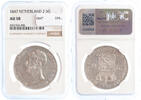  2 1/2 gulden 1847 Netherlands Koning Willem II 2 1/2 gulden 1847 AU58 AU58 350,00 EUR  + 14,50 EUR frais d'envoi