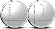 5 euro Piet Mondriaan 5 euro verzilverd 2022 herdenkingsmunt -