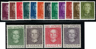 Nederlandse Antillen NVPH nr. 218/233 Koningin Juliana en face 1950 postfris -