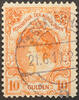 Nederland NVPH nr. 80 Koningin Wilhelmina bontkraag 1899-1905 gestempeld -