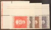 Nederland NVPH nr. 534/537 Koningin Juliana en face 1949 postfris -
