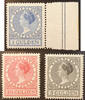 Nederland NVPH nr. 163/165 Koningin Wilhelmina 1926-1927 postfris -