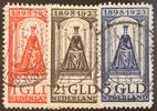 Nederland NVPH nr. 129/131 Jubileum 1923 gestempeld -
