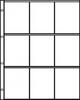 E3X3 bladen per 10 -