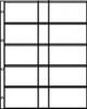 E2X5 bladen per 10 -