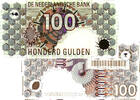 100 gulden 100 gulden 1992 Steenuil 124-2a kwaliteit -