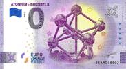 0 Euro 0 Euro biljet België 2020 - Atomium Brussels ANNIVERSARY -