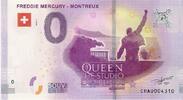 0 Euro 0 Euro Biljet Zwitserland 2018 - Freddie Mercury - Montreux -