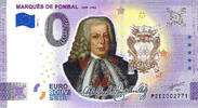 0 Euro 0 Euro biljet Portugal 2021 - Marques de Pombal KLEUR -