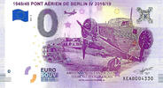 0 Euro 0 Euro biljet Duitsland 2018 - Berlin Air Bridge IV -