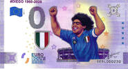 0 Euro 0 Euro biljet Italië 2021 - Diego KLEUR -