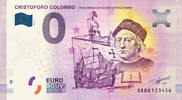  0 Euro 0 Euro biljet Italië 2019 - Cristoforo Colombo  3,95 EUR prix TTC + 14,50 EUR frais d'envoi