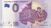  0 Euro 0 Euro biljet Italië 2019 - Balcone di Romeo e Giulietta  3,95 EUR prix TTC + 14,50 EUR frais d'envoi