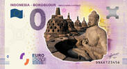 0 Euro 0 Euro biljet Indonesië 2019 - Borobudur KLEUR -