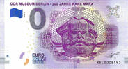0 Euro 0 Euro biljet Duitsland 2018 - DDR Museum Berlin Karl Marx -