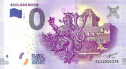 0 Euro 0 Euro biljet Duitsland 2017 - Schloss Burg V -