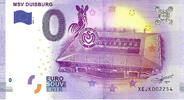 0 Euro 0 Euro biljet Duitsland 2016 - MSV Duisburg -