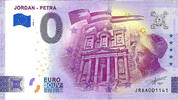 0 Euro 0 Euro biljet Jordanië 2023 Jordan - Petra -